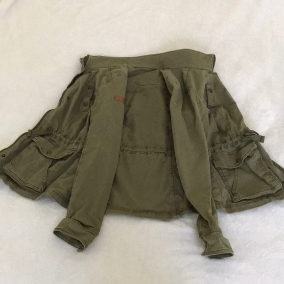 Army green hollister jacket - Picture 4 of 5